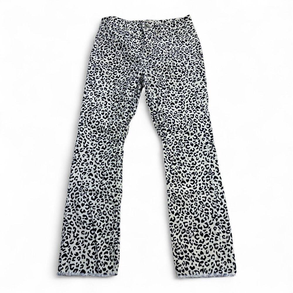 Vineyard Vines Leopard Print Skinny Jeans Sz 27